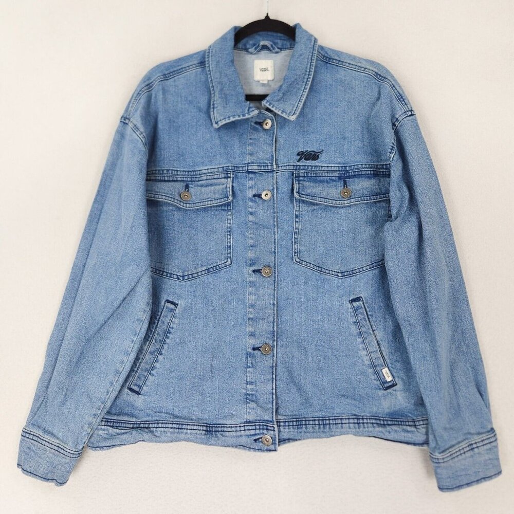 Vans Light Blue Denim Jean Jacket